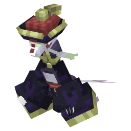 Mienshao with the Haunted Halloween Crate skin