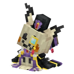 Mimikyu with the Haunted Halloween Crate skin