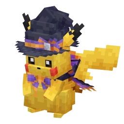 Pikachu with the Necrotic Nightmare Event skin