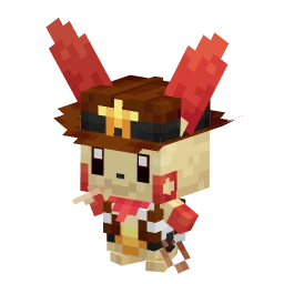 Plusle with the Wild West Crate skin