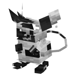Raichu with the Haunted Halloween Crate skin