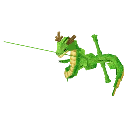 Rayquaza with the Anime All-Stars Crate skin