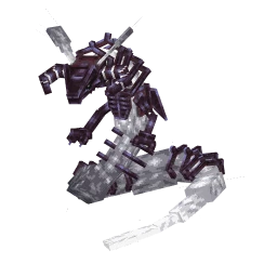 Rayquaza with the Wild West Noir Chroma skin