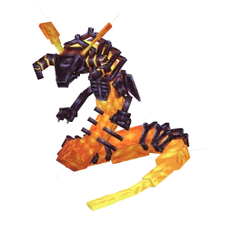 Rayquaza with the Wild West Crate skin