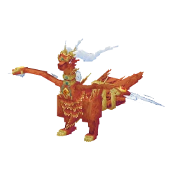 Reshiram with the Year of the Snake Crate skin