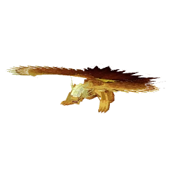 Roaring Moon with the Gold Skin skin