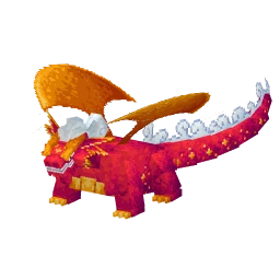 Salamence with the Year of the Snake Crate skin