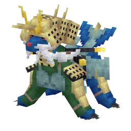Samurott with the Feudal Japan Crate skin