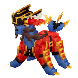 Samurott with the Pirates vs Abyss Crate skin