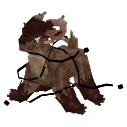Samurott with the Snowfated Crate skin