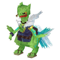 Sceptile with the Sakura Battle Pass skin