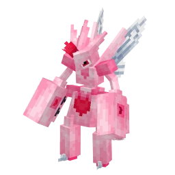 Scizor with the Valentine's 2025 Collection skin