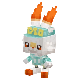 Scorbunny with the Steel Ball Bundle skin