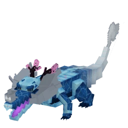 Skeledirge with the Sakura Battle Pass skin