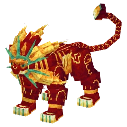 Solgaleo with the Lunar New Year Event skin