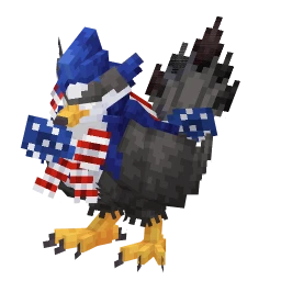 Staraptor with the 4th of July 2026 Bundle skin