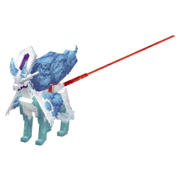 Suicune with the Mega Z-A Crate skin