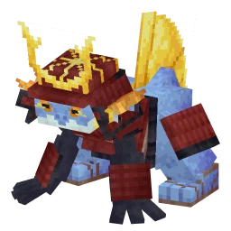 Swampert with the Feudal Japan Crate skin