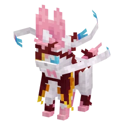 Sylveon with the Pirates vs Abyss Crate skin