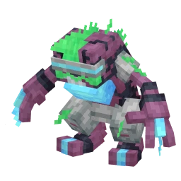 Toxicroak with the Cyberspace Odyssey Crate skin