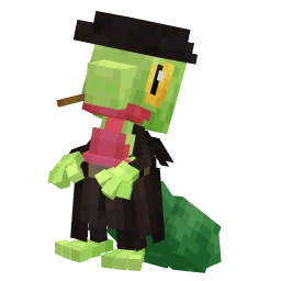Treecko with the Wild West Crate skin