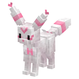 Umbreon with the Valentine's 2025 Collection skin