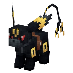 Umbreon with the Heroes vs Villains Crate skin
