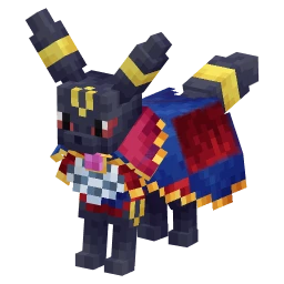 Umbreon with the Necrotic Nightmare Crate skin