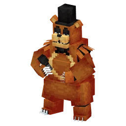 Ursaring with the FNAF Bundle skin
