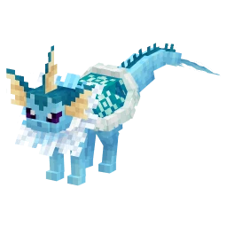 Vaporeon with the Snowfated Crate skin