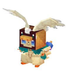 Victini with the Mega Z-A Crate skin
