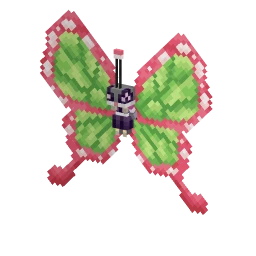 Vivillon with the 9 Pillars Bundle skin