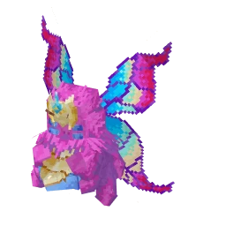 Volcarona with the Digital Expedition Crate skin