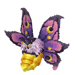 Volcarona with the Flower Extravaganza Crate skin
