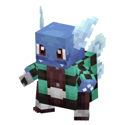 Wartortle with the Anime All-Stars Crate skin