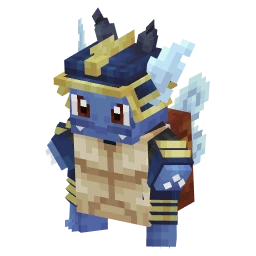 Wartortle with the Feudal Japan Crate skin