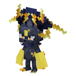 Weavile with the Stormcloud Mini-Crate skin