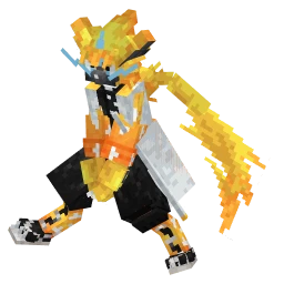 Zeraora with the 9 Pillars Bundle skin