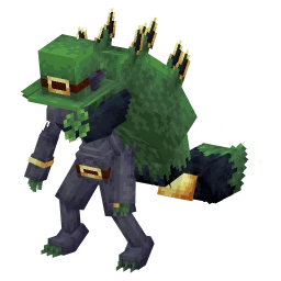 Zoroark with the St. Patty's Day 2025 skin